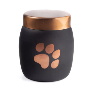 The PetSteel Black and Copper Vitamin Jar for Small Pets | Small Pet Container | Exquisite Vitamin Jar or Small Treats Jar