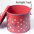 Red Polka Dot Dog Decorative Canister with Bowl and Scoop | Pet Food and Treat Container Storage Set Red | Airtight Lids | Fit's Up to 10 lbs of Treats or Food